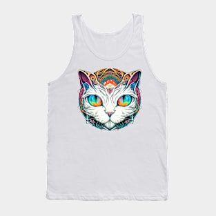 Trippy Meow Meow Tank Top